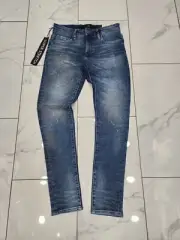 Jordan Craig Sean Fit Slim Fit Denim Jeans Blue Steel--JS1189--Size 34 X 32