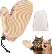 Pet Hair Removal Glove, Cat Brush, Pet Grooming Glove, Cat Grooming Gloves, Deshedding Massage Mitt, Grooming & Deshedding Gloves for Dogs and Cats, Dematting Massage Tool