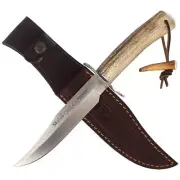 Muela Gredos 16 Gred Fixed Blade Knife with Leather Sheath