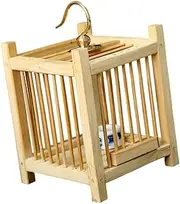 Leefasy Grasshopper Cage Birdcage Portable Display Handmade Small Pets Carrier
