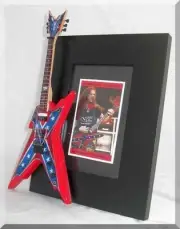 DIMEBAG DARRELL Miniature Guitar Frame PANTERA