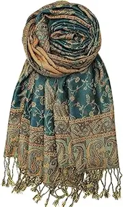 [Achillea] Reversible Festival Pashmina Rave Scarf Shawl Wrap