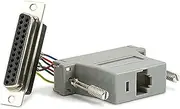 Monoprice 101159 DB25F/RJ-45 Modular Adapter (101159)