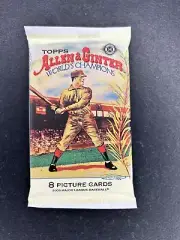 2008 TOPPS ALLEN & GINTER BASEBALL SEALED HOBBY PACK - KERSHAW ROOKIE YEAR