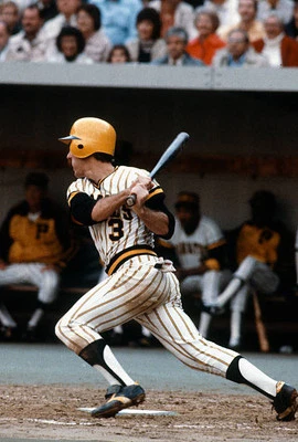Phil Garner Pittsburgh Pirates bats at an Major League Baseball ga- Old Photo