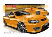 FPV UTES BF BF TORNADO OCTANE TWIST A1 STRETCHED CANVAS (FV268T)