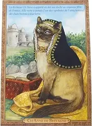 Cebrine 94157PC Ch'Anne de Bretagne Cat Postcard Chats enchantes