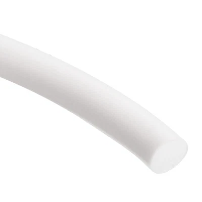 Silicone Foam Seal Strip, 7mm OD 4.5m 15ft Silicone Foam Weather Strip White