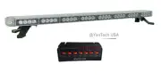 50" LED Amber Light Bar Tow Truck Plow Roll Back Police w/ Take Down&Alley Light