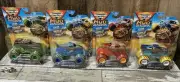 2025 Monster Jam MUD BLASTERS SERIES 1 - Full Set 4 Of 4 NIP Mint Cond