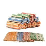 Coin Roll Wrappers 1000-Count Assorted Coin Papers Bundle of 250 Each Quarters N