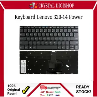 聯想 IdeaPad 320-14 英寸 IP320-14 筆記本電腦鍵盤帶電源