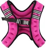 3Kg Running Weight Jacket Training Bearing Vest with Reflective Stripe Sports Fitness Exercise Iron Sand Waistcoat