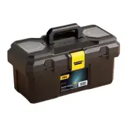 Small Tool Box, 15in Plastic Toolbox with Handle,Portable Tool Box with Remov...