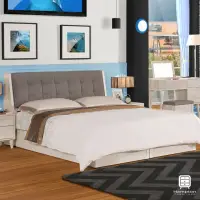 在飛比找momo購物網優惠-【Hampton 漢汀堡】米基系列5尺被櫥式雙人床-床組(雙