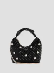 GUESS Women's Black Everlee Hobo Bag