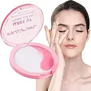 Setting Powder,Blurring Balm Powder | Oil Control Long-Lasting Setting 4.5g Cream Concealer for Fixing Minimizes Pores Natural Finish Foundation