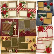 CLAUSE - Scrapbook Layout Set