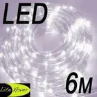 Led 6M Party Christmas Wedding Rope Light With Power Cord Cool White