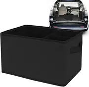 Car Trunk Storage Box | Large Capacity Car Trunk Storage | Foldable Large Capacity No Lid Bin Holder for Travel Groceries Trip Road Truck Auto Van Driver