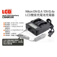 在飛比找蝦皮購物優惠-數位小兔【Nikon EN-EL4a EN-EL4 LCD 