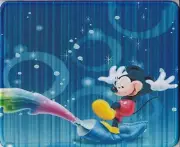 Cartoon Cute Mickey Mouse Blue Computer MOUSE PAD (1pc)