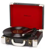 Turntable Record Player 3speeds with Built-in Stereo Speakers Headphone Jack/MP3