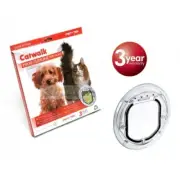 Pet-tek Catwalk Heavy Duty Pet Door For Glass Fitting (Cat door)
