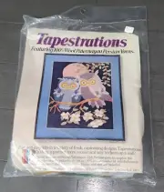 A4 TAPESTRATIONS CROSS STITCH? TAPESTRY NEEDLEWORK KIT WOOL PERSIAN YARN OWLS