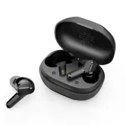 T26 Bluetooth Earphone with Mic CVC8.0 Noise Cancelling True Wireless Headphones - black