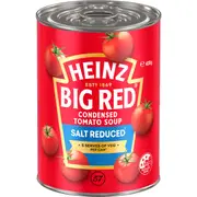 Heinz Big Red Salt Reduced Condensed Tomato Soup 420g