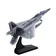 1/100 Scale Alloy Fighter F-22 Aircraft F22 Raptor Model Toys Sound Light b