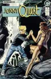 Jonny Quest Comic Book #4 Comico 1986 VERY HIGH GRADE NEW UNREAD