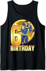 [Marvel] X-Men Cyclops Action Pose 6th Birthday Tank Top