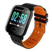 A6 Sleep HR Blood Pressure Oxygen Monitor IP67 Waterproof Camera Smart Watch