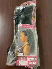 NEW BORN FREE SYNTHETIC DRAWSTRING PONYTAIL - 0333 LAVENDER - Some Package Damag