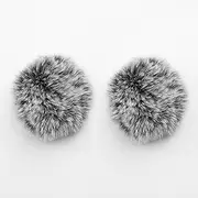 JCMOYUTY Windscreen for Hollyland M2 Wireless Microphone Deadcat Furry Cover, 2-Pack Pop Filter Accessory