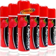 6x ChapStick Lip Balm Strawberry Classic For Dry Chapped Lips Chap Stick