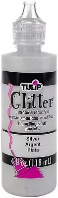 SparkleShade Glitz 4oz - Dimensional Fabric Paint with Silver Glitter
