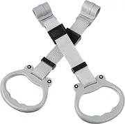 Totority 2 Pcs Playpen Pull Up Rings Adjustable Non Slip Handles for Standing Support Tool Safe Soft for Playtime and Learning to Stand