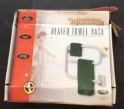 WARMRAILS HEATED TOWEL & WARMER DRYING RACK SHELF WHITE - For Warm Dry Towels