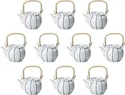 Set of 10, Ichin Tokusa No. 8 Earthen Bottle [5.9 x 4.9 inches (15 x 12.5 cm) 1,300 cc] | Arita Ware Pottery Pot, Setomonohonpo,
