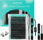 Lash Extension Kit 320Pcs,Diy Individual Lashes Clusters Kit,Lash Bond and Seal,