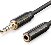 3.5mm Audio Extension Cable (7.6M/25FT), FosPower 3.5mm Male to Female Gold Plated Audio Auxiliary Stereo Jack Cable Cord for Phones Headphones & More