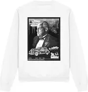 [The Godfather] Unisex Adult Don Vito Corleone Poster Sweatshirt