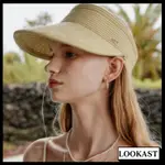 LOOKAST RAFFIA VISOR SUN CAP 太陽帽 帽子 韓國發貨