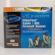 Linksys BEFSX41 Cable/DSL Router w/ 4 Port Switch VPN EP, New in Box and Sealed
