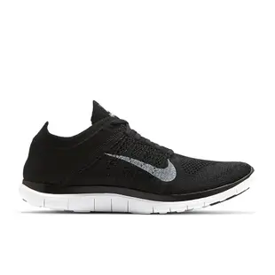 NIKE 耐吉209 男運動鞋FREE 4.0 FLYKNIT 慢跑 赤足 編織 訓練 黑 631053001