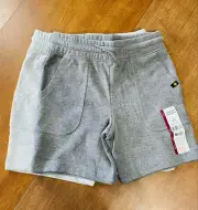 2 Pack Boys Or Girls Wonder Nation Shorts Size Small (6-7) Light & Dark Grey.
