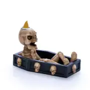 Skeleton Backflow Incense Burner : NEW